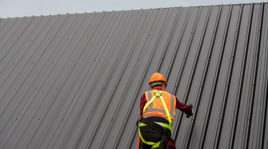 Professional metal roof installation services in McRae, AR